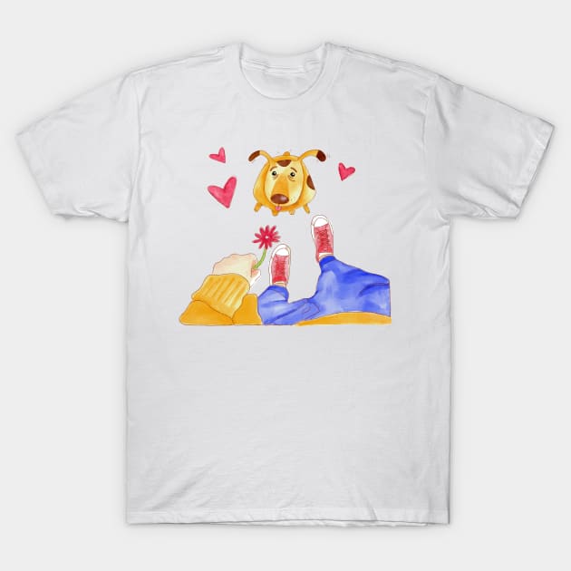 Adopt Me Dog T-Shirt by Mako Design 